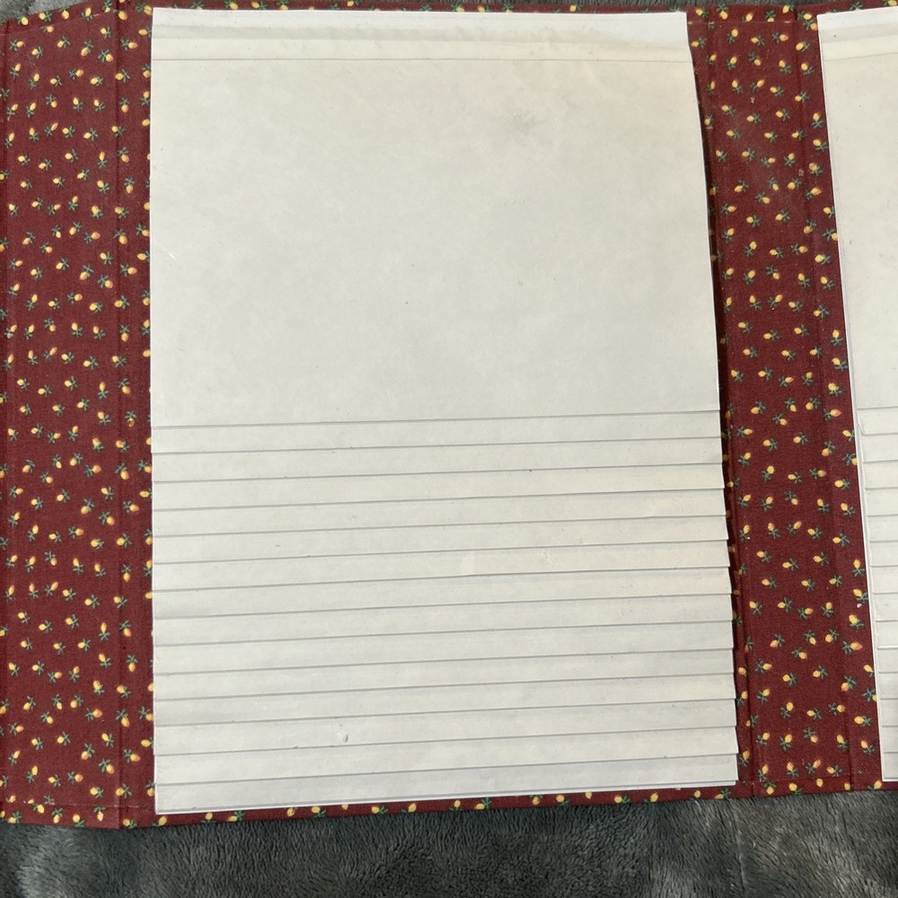 Fabric‎ Trifold, Country, Angel Photo Album, Holds 90 Photos, 4 X 6 Buttons - Picture 4 of 5